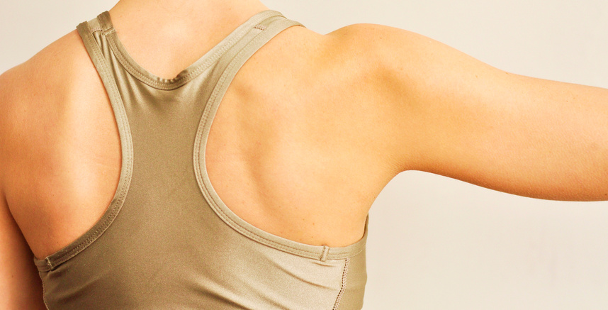 Muscular shoulder